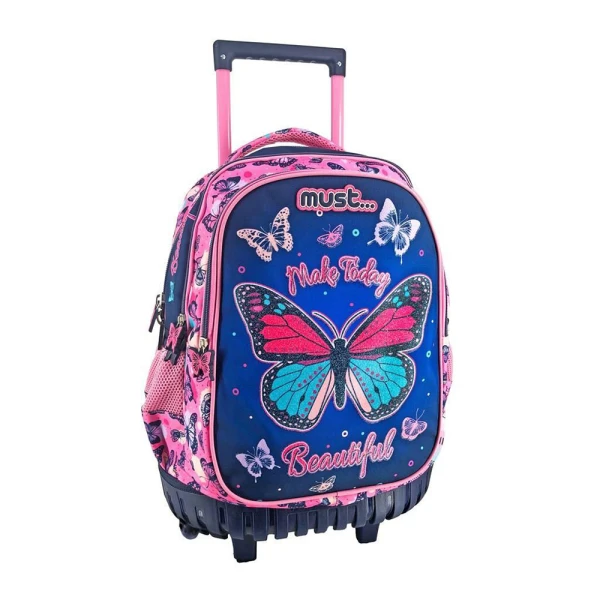 MUST ΤΣΑΝΤΑ TROLLEY 34Χ20Χ44 εκ. 3 ΘΗΚΕΣ MAKE TODAY BEAUTIFUL