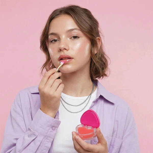 HAPPIHOBBI LIP BALM SPARKLE LOVE - 3 ΣΧΕΔΙΑ