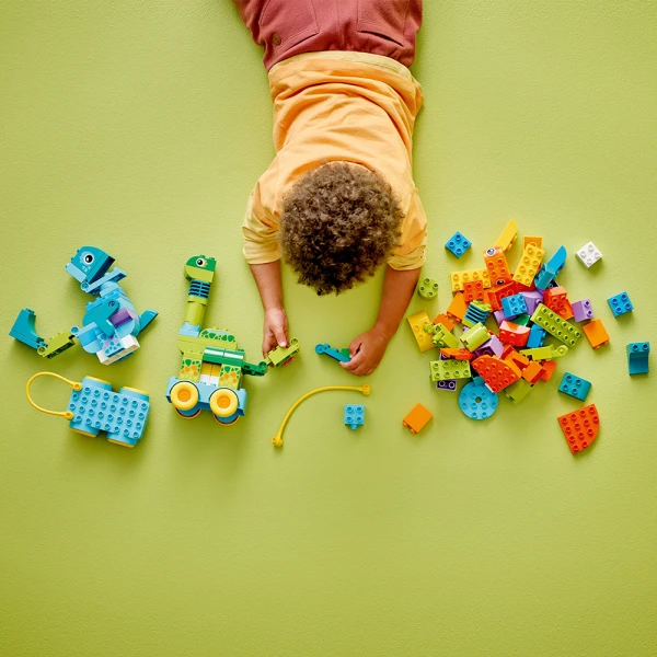LEGO® DUPLO® TOWN 3ΣΕ1 ΔΕΙΝΟΣΑΥΡΟΙ ΣΕ ΤΡΟΧΟΥΣ