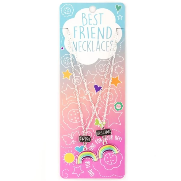 ΚΟΛΙΕ BEST FRIENDS ΣΕΤ 2 τεμ. RAINBOWS