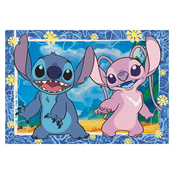 CLEMENTONI KIDS PUZZLE SUPER COLOR 104 pcs STITCH