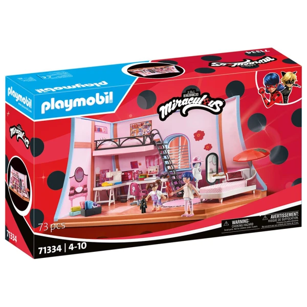 PLAYMOBIL MIRACULOUS MARINETTE\'S LOFT