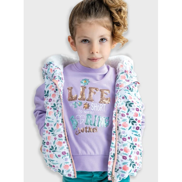 ENERGIERS VEST GIRL BEBE PRINTED