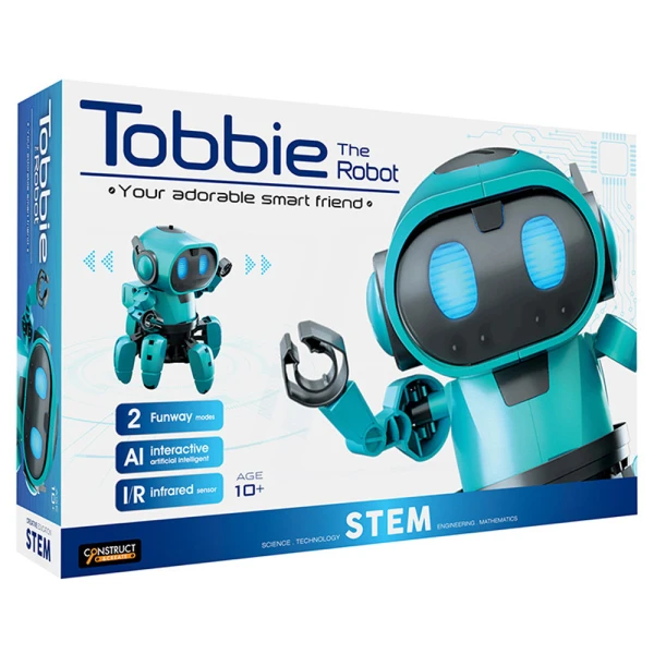 CONSTRUCT & CREATE TOBBIE THE ROBOT BLUE