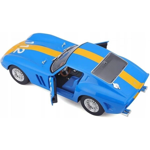 BBURAGO 1:24 RACE FERRARI 250 GTO BLUE