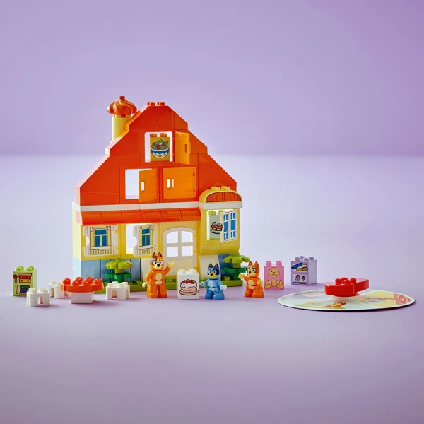 LEGO® DUPLO® BLUEY\'S FAMILY HOUSE WITH MEMORY GAME