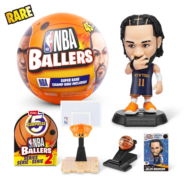 ZURU 5 SURPRISE NBA BALLERS SEASON 2 ΣΥΛΛΕΚΤΙΚΗ ΜΙΝΙΑΤΟΥΡΑ ΕΚΠΛΗΞΗ