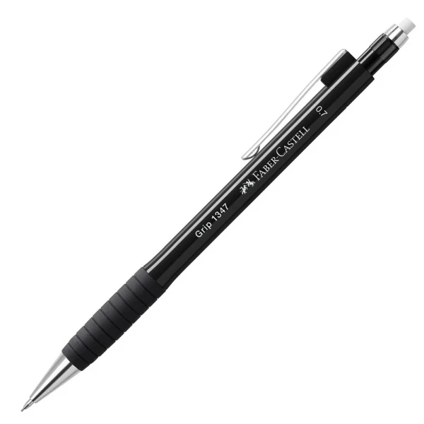 FABER-CASTELL MECHANICAL PENCIL 1347 0.7mm BLACK