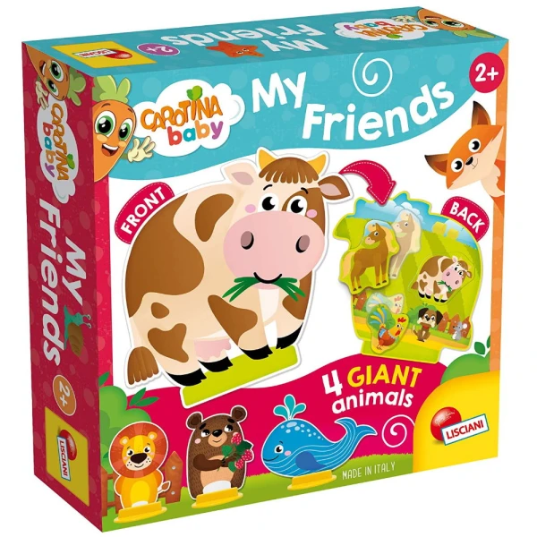 LISCIANI CAROTINA - MY FRIENDS THE ANIMALS STICKER