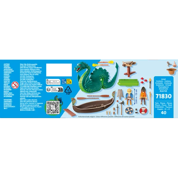 PLAYMOBIL VIKINGS WITH SEA MONSTER