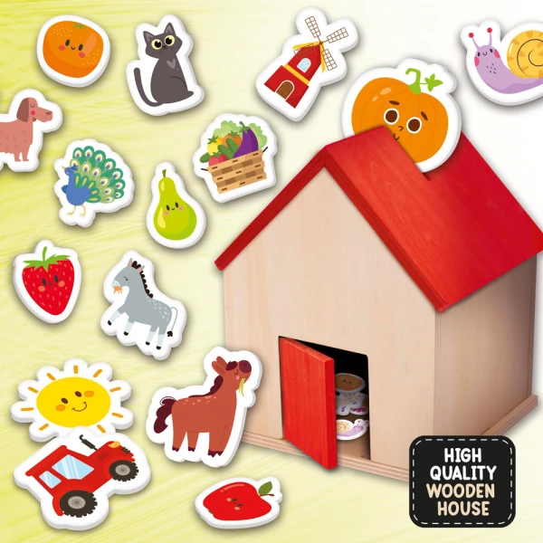 LISCIANI MONTESSORI - WOOD ON THE FARM