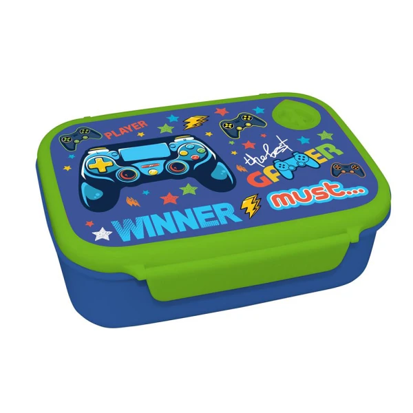 MUST FOOD CONTAINER 800ml 18X13X6 cm BOY - 3 DESIGNS