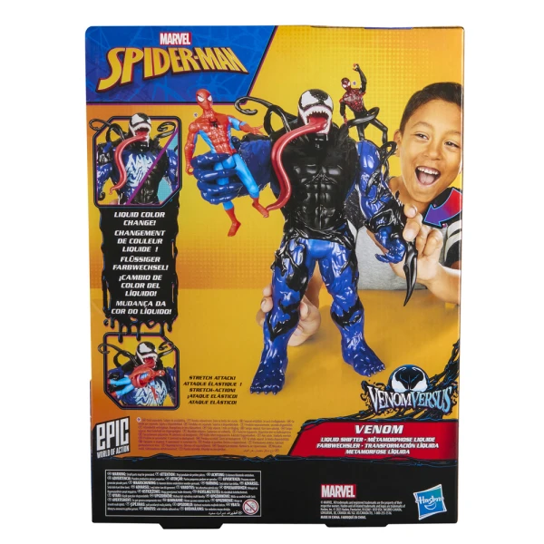 MARVEL SPIDERMAN EPIC VENOMVERSUS ΦΙΓΟΥΡΑ LIQUID SHIFTER VENOM