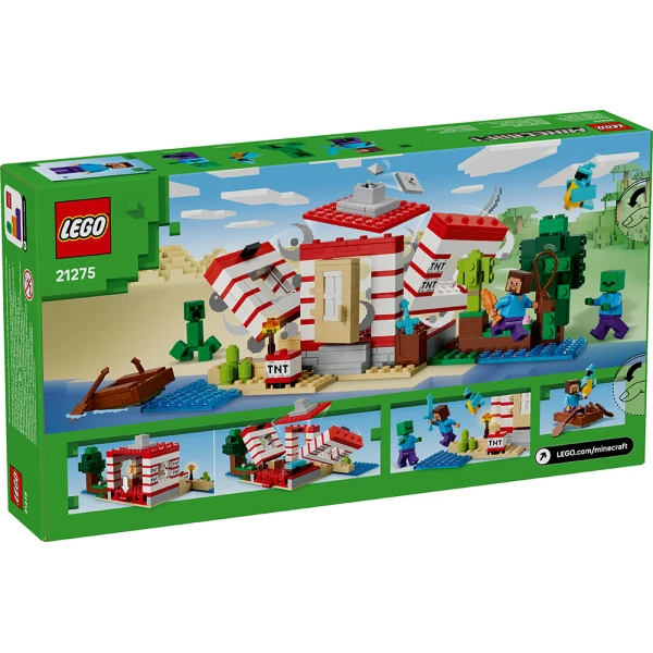 LEGO® MINECRAFT® ΤΟ ΣΠΙΤΙ-ΔΥΝΑΜΙΤΗΣ ΣΤΗ ΖΟΥΓΚΛΑ