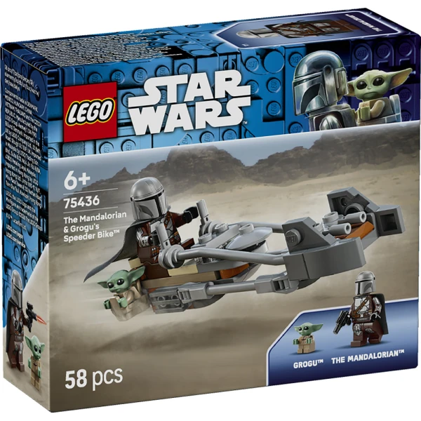 LEGO® STAR WARS™ THE MANDALORIAN & GROGU’S SPEEDER BIKE™