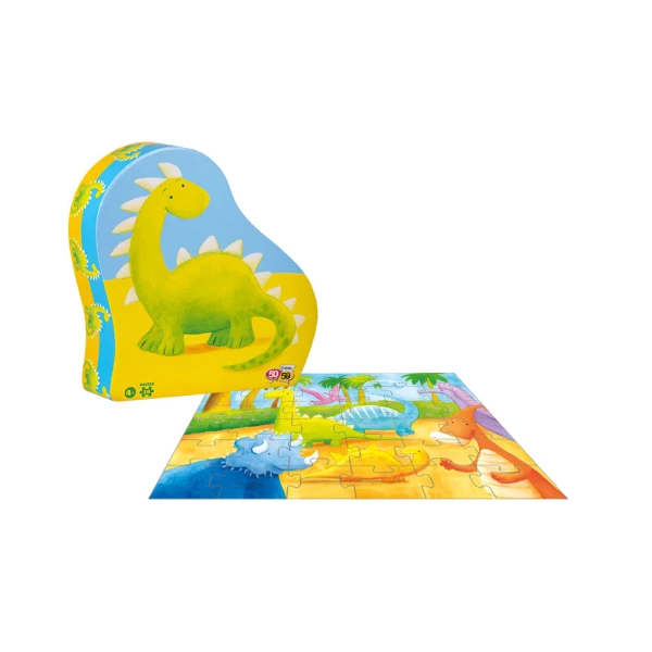 50-50 GAMES PUZZLE DINOSAURS 36 PCS.