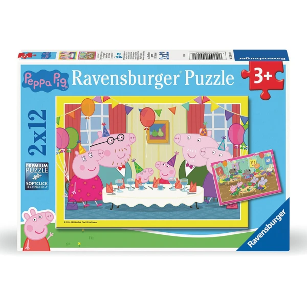 RAVENSBURGER PUZZLE 2X12 pcs PEPPA AND FRIENDS