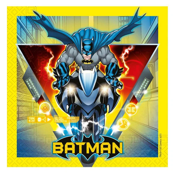FSC 2ply NAPKINS 33X33 cm BATMAN ROGUE RAGE 20 pcs