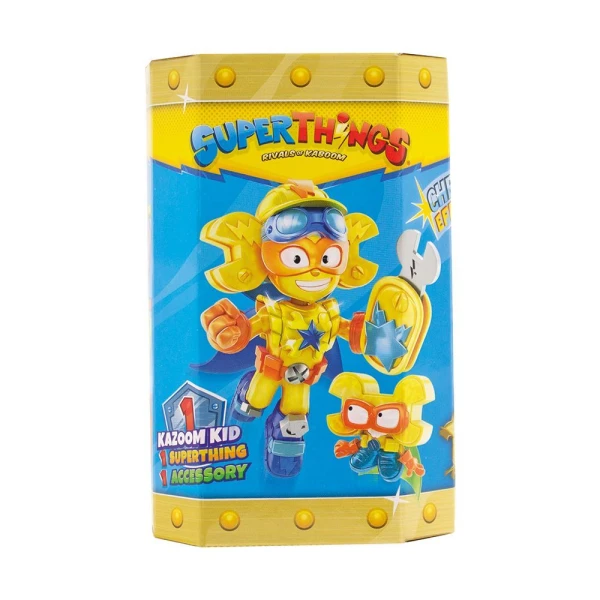SUPERTHINGS RESCUE FORCE FIGURE WITH KAZOOM KID FOR AGES 4+