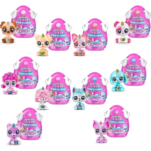 RAINBOCORNS POCKET PUPPYCORN ΣΕΙΡΑ 1 - 10 ΣΧΕΔΙΑ