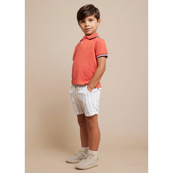 MAYORAL POLO SHORT SLEEVES  ELASTIC CHILLI