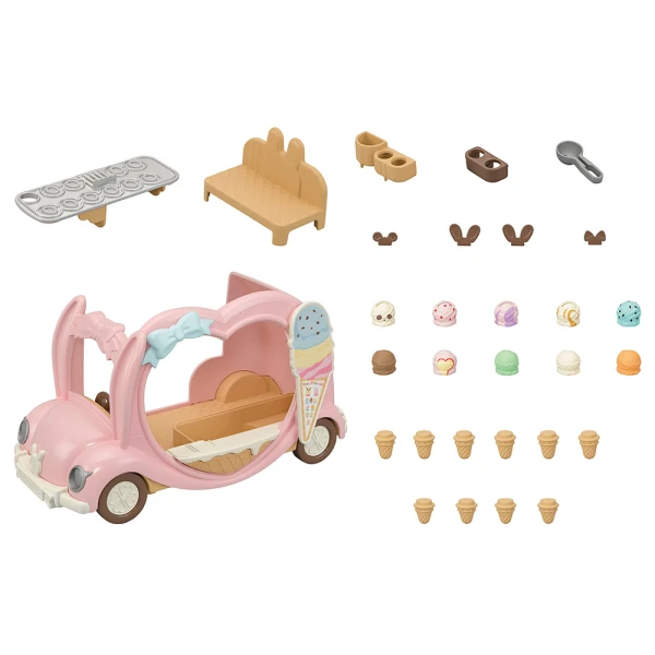 THE SYLVANIAN FAMILIES ICE CREAM VAN 5651