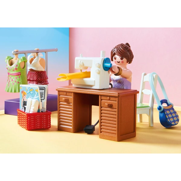 PLAYMOBIL ΚΟΥΚΛΟΣΠΙΤΟ - ΥΠΝΟΔΩΜΑΤΙΟ ΜΕ ΑΤΕΛΙΕ ΡΑΠΤΙΚΗΣ