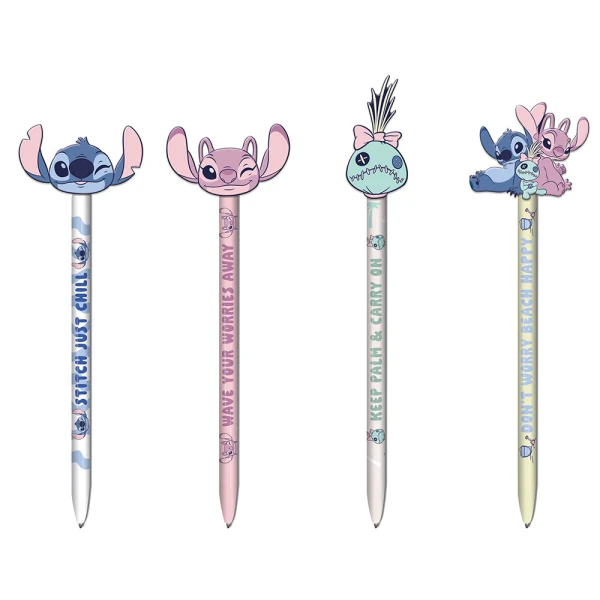LILO & STITCH NOVELTY ΣΤΥΛΟ - 4 ΣΧΕΔΙΑ
