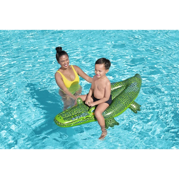 BESTWAY INFLATABLE RIDE-ON 152X71 cm BUDDY CROC