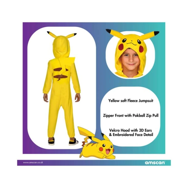 ΑΠΟΚΡΙΑΤΙΚΗ ΣΤΟΛΗ POKEMON PIKACHU