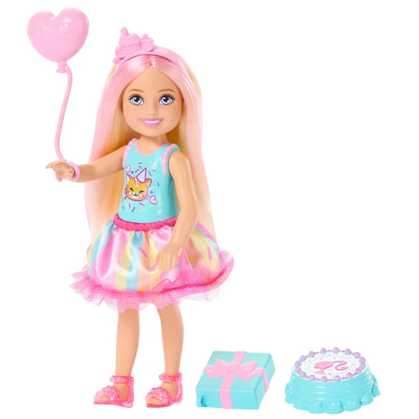 BARBIE FAMILY & FRIENDS CHELSEA HAPPY BIRTHDAY