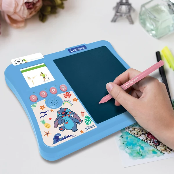 LISCIANI STITCH BILINGUAL INTERACTIVE CARD READER 