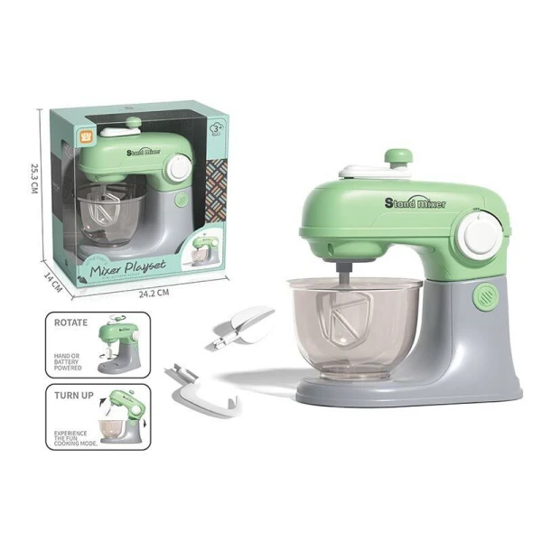 MINT GREEN BATTERY MIXER WITH BUCKET