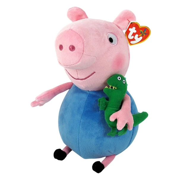 TY fluffy PEPPA PEPPA GEORGE 15 cm.