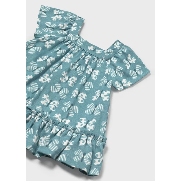 MAYORAL DRESS WITH PANTS EMERALD 