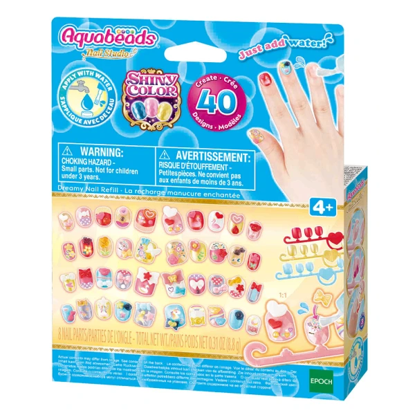 AQUABEADS HEARTS AND RIBBONS ΣΥΜΠΛΗΡΩΜΑΤΙΚΑ ΝΥΧΙΑ