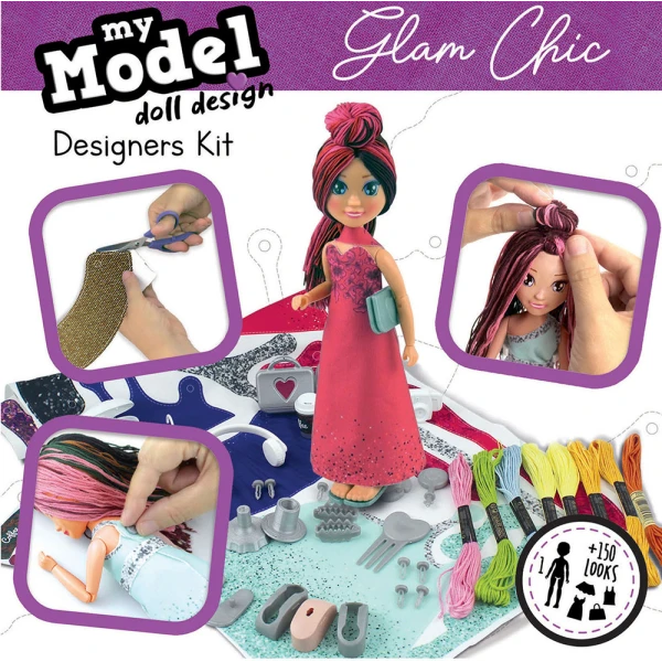 EDUCA MY MODEL DOLL DESIGN GLAM-CHIC