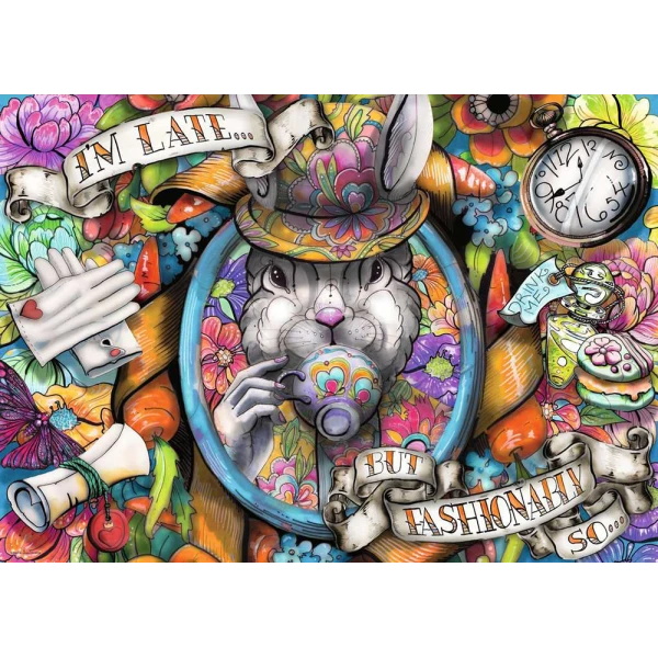 RAVENSBURGER PUZZLE 1000 pcs RABBIT