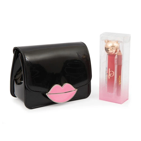 VERY BELLA MINI BAG WITH LIP GLOSS AND PENCIL - 2 COLOURS