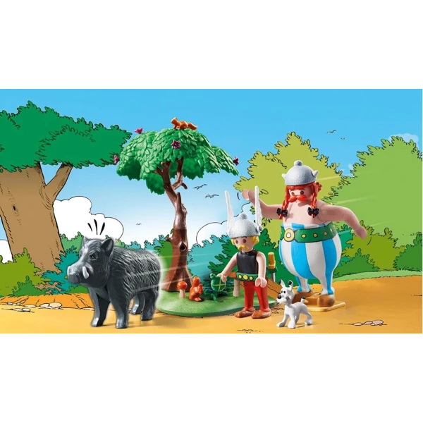PLAYMOBIL ASTERIX WILD PIG HUNT