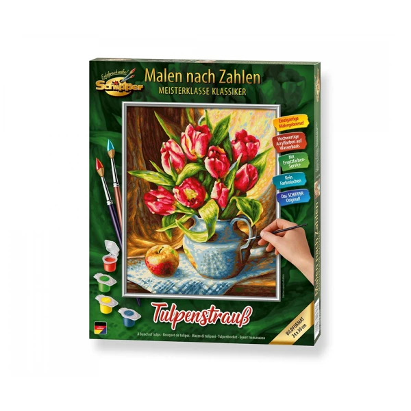 SCHIPPER MNZ PAINTING BY NUMBERS - A BUNCH OF TULIPS