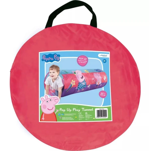 POP UP TUNNEL TENT PEPPA PIG IN BAG