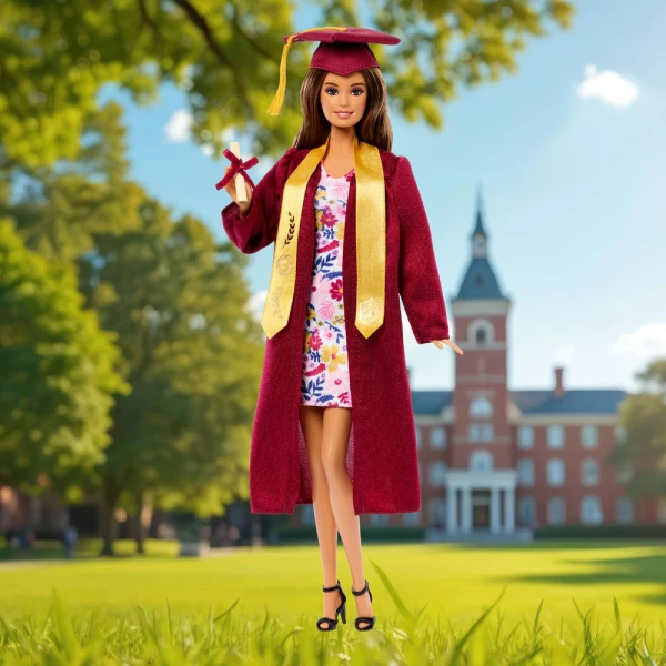 BARBIE SIGNATURE DOLL GRADUATION WISHES