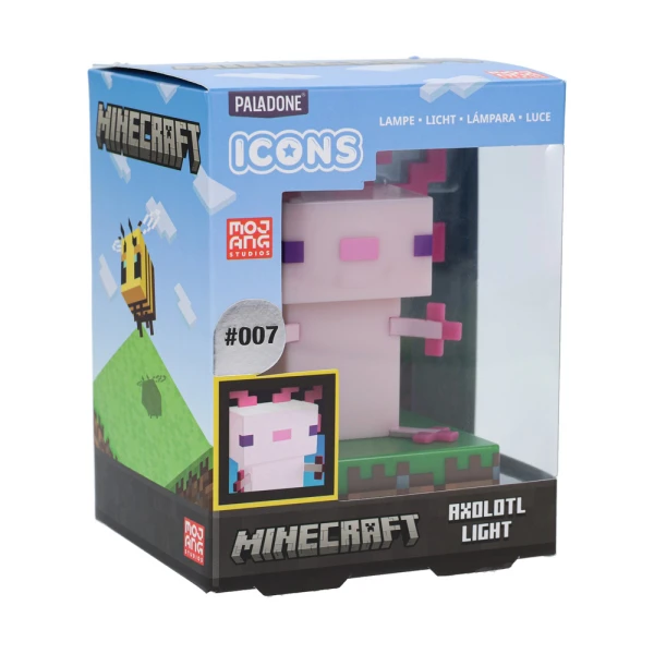 PALADONE ICONS: ΦΩΤΙΣΤΙΚΟ MINECRAFT - AXOLOTL (PP11390MCFV3ID)