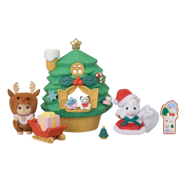 THE SYLVANIAN FAMILIES SANTA\'S CHRISTMAS TREEHOUSE