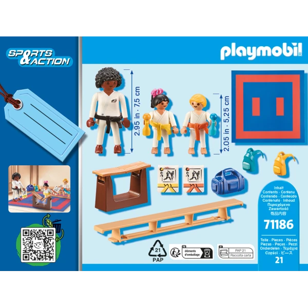 PLAYMOBIL SPORTS & ACTION GIFT SET KARATE CLASS