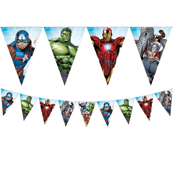 ΤΡΙΓΩΝΗ ΓΙΡΛΑΝΤΑ 9 ΣΗΜΑΙΕΣ MIGHTY AVENGERS 