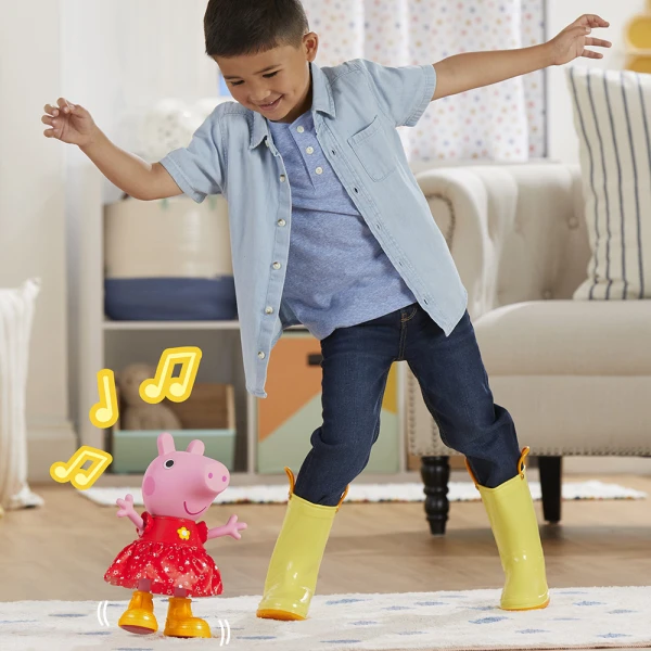 PEPPA PIG ΚΟΥΚΛΑ PEPPA\'S MUDDY PUDDLES PARTY