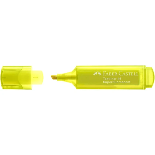 FABER-CASTELL HIGHLIGHTER FLUO YELLOW