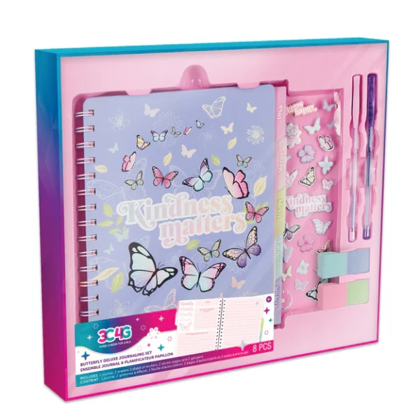 MAKE IT REAL BUTTERFLY DELUXE JOURNALING SET